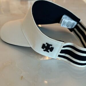 Tory Burch Sport Tennis Visor White
